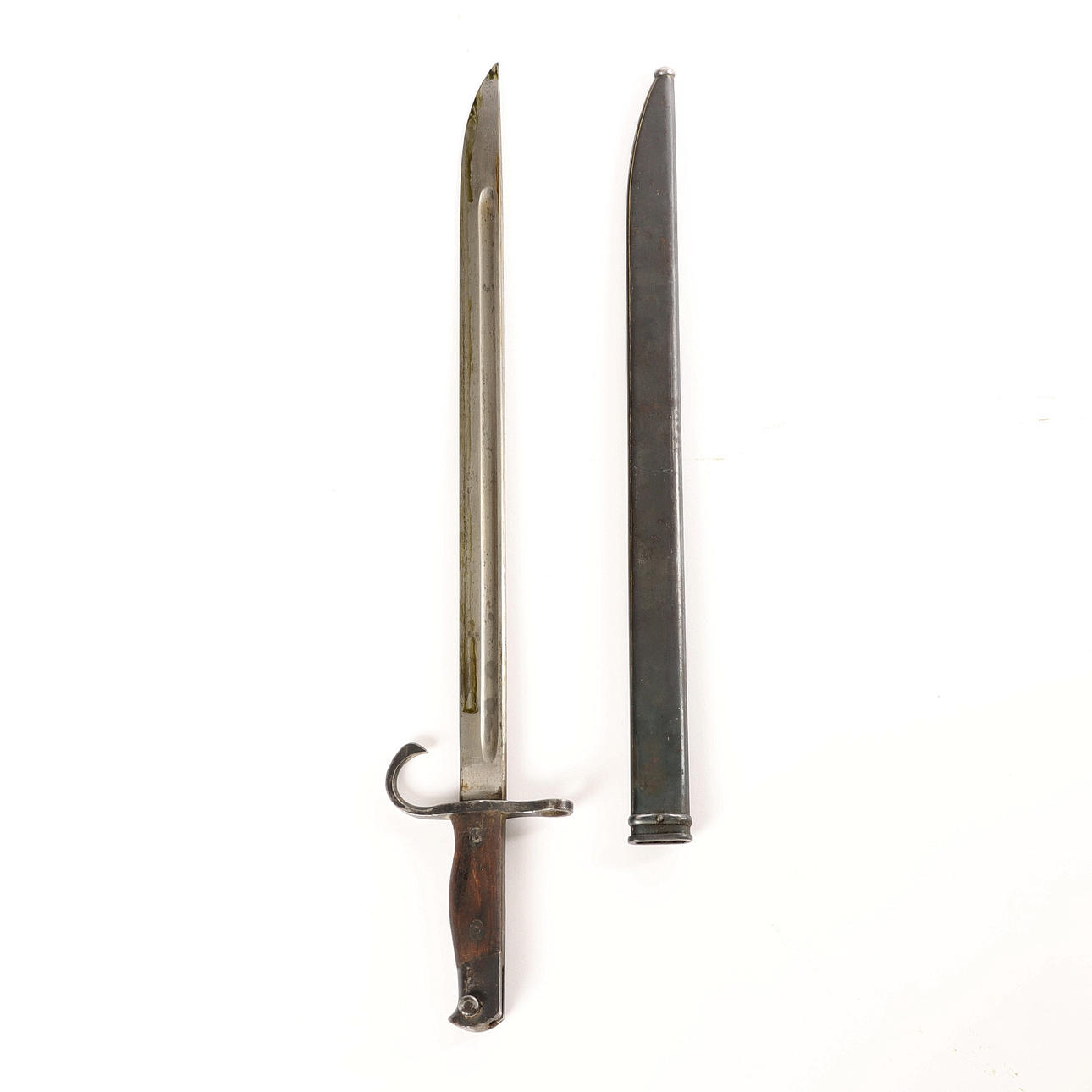 BAJONETT MED BALJA, m/1897 Typ 30, Japan, 1800-talets slut. Vapen ...