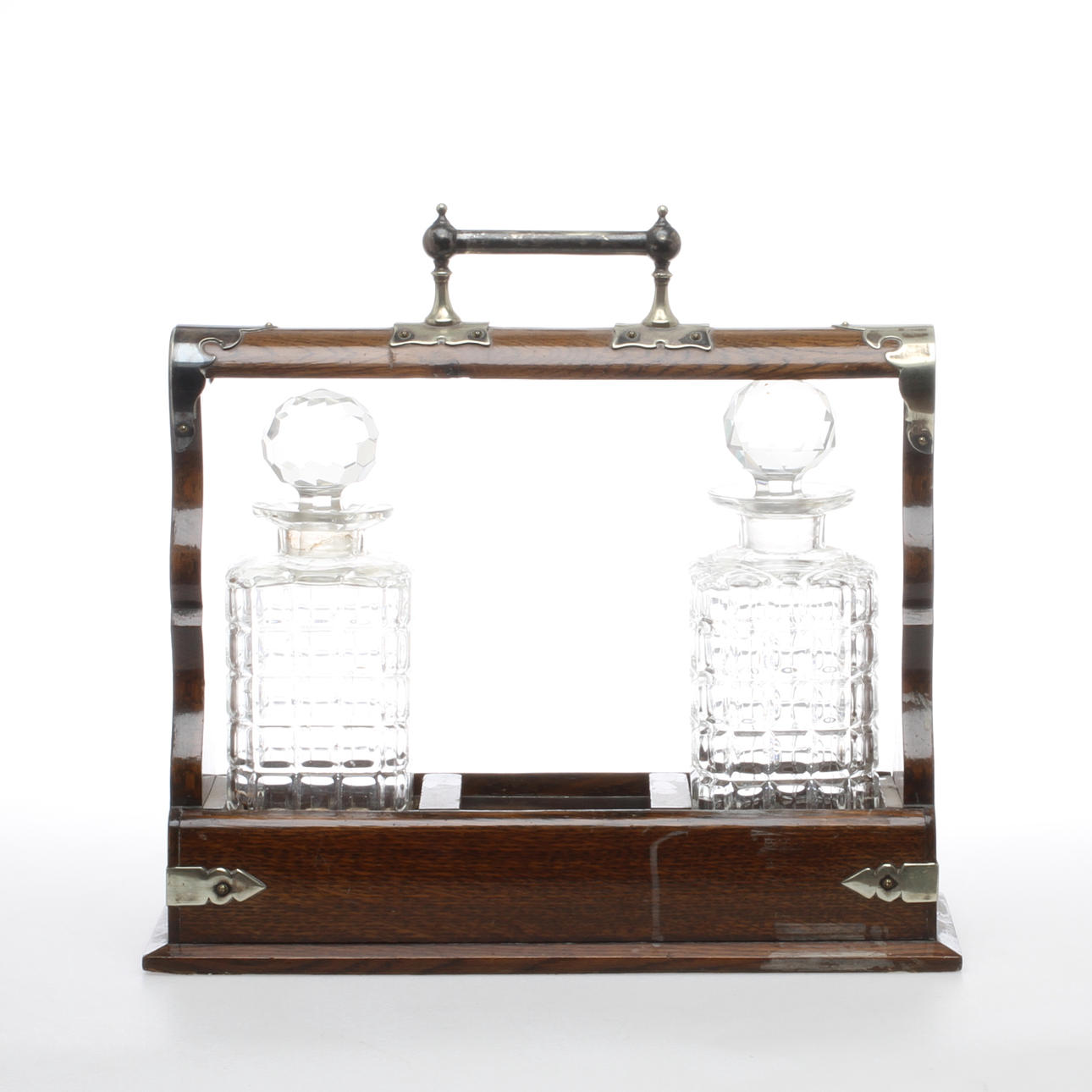 TANTALUS med karaffer, troligen England, 1900-tal.