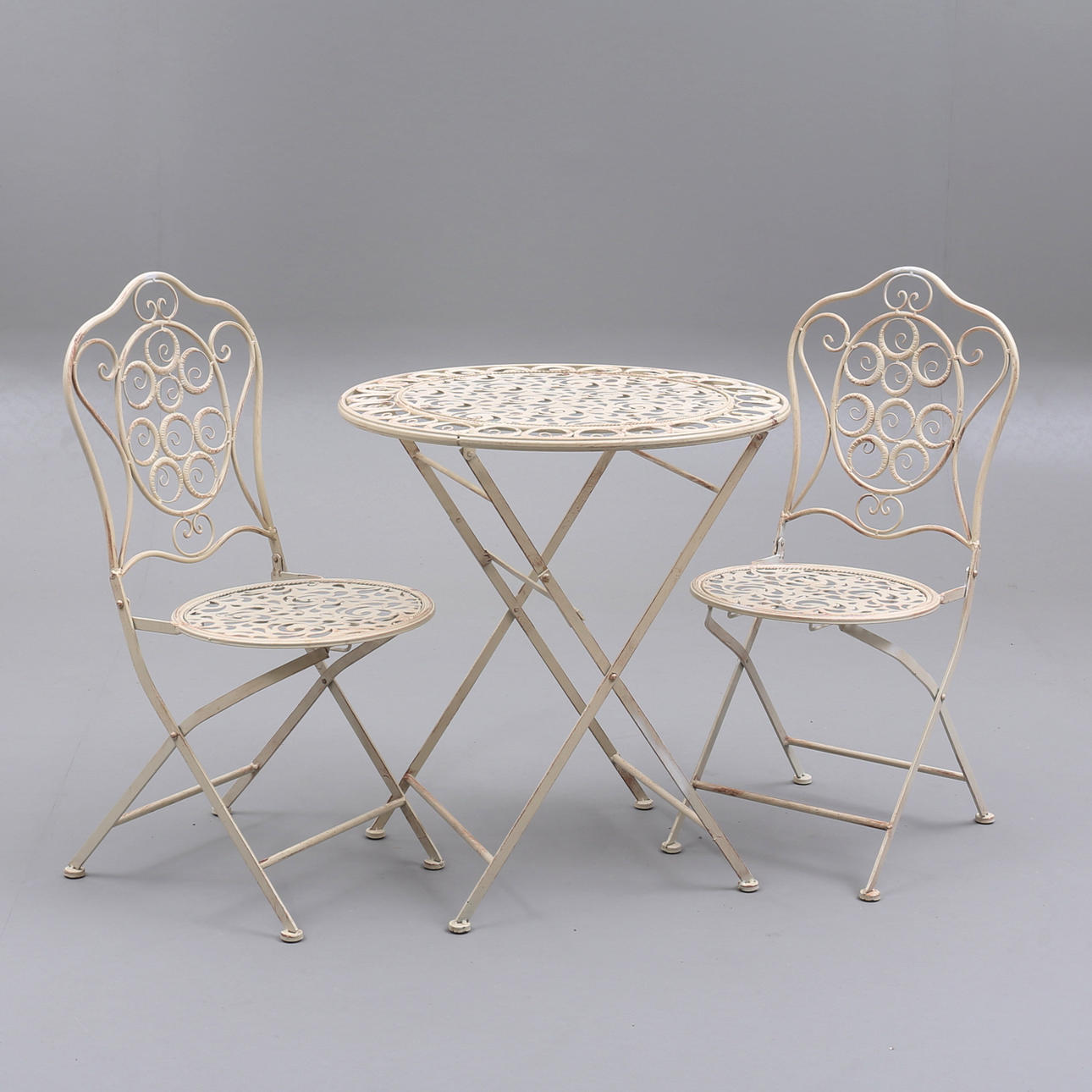 BALKONGMÖBEL, metall, 3 delar, 1900/ 2000-tal.