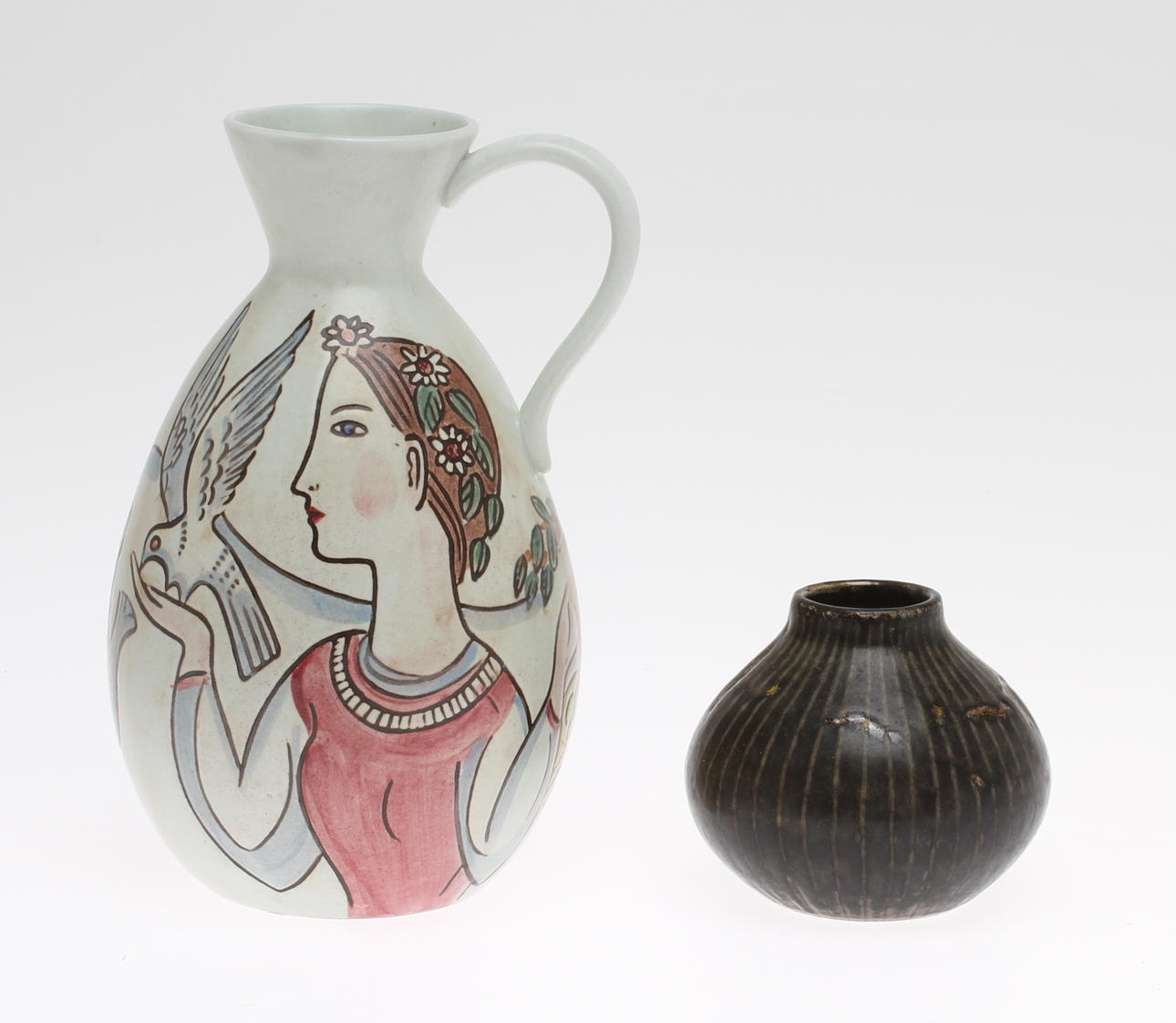 VAS, med hänkel, VAS, Carl-Harry Stålhane, Rörstrand.