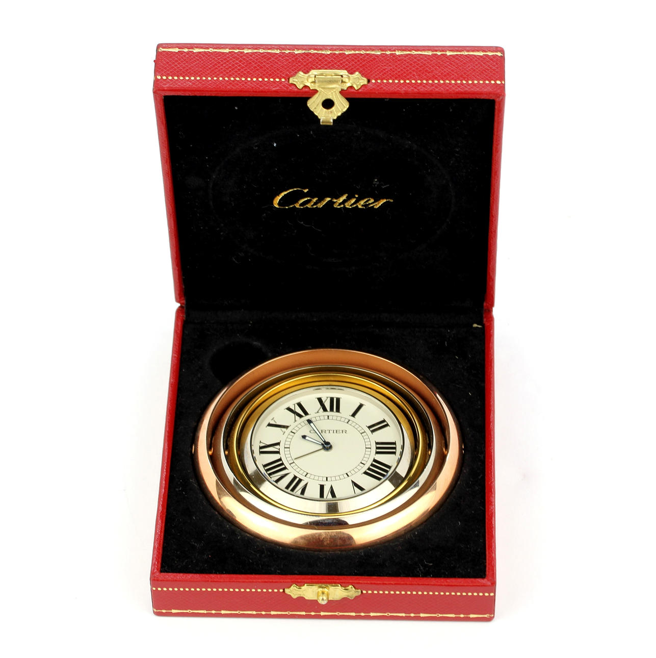 TRINITY DE CARTIER DESK CLOCK.
