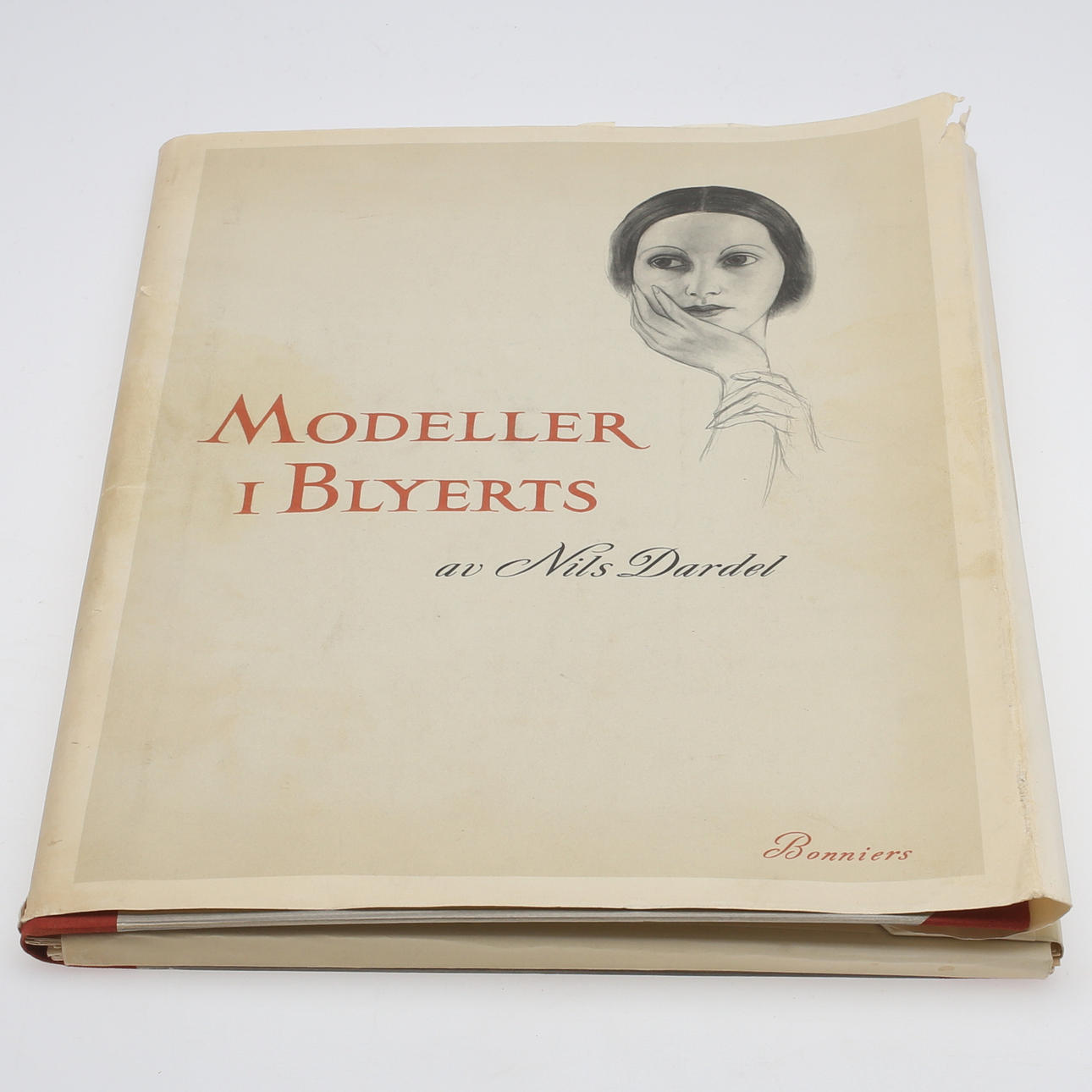 BOK, Modeller i blyerts, av Nils Dardel.