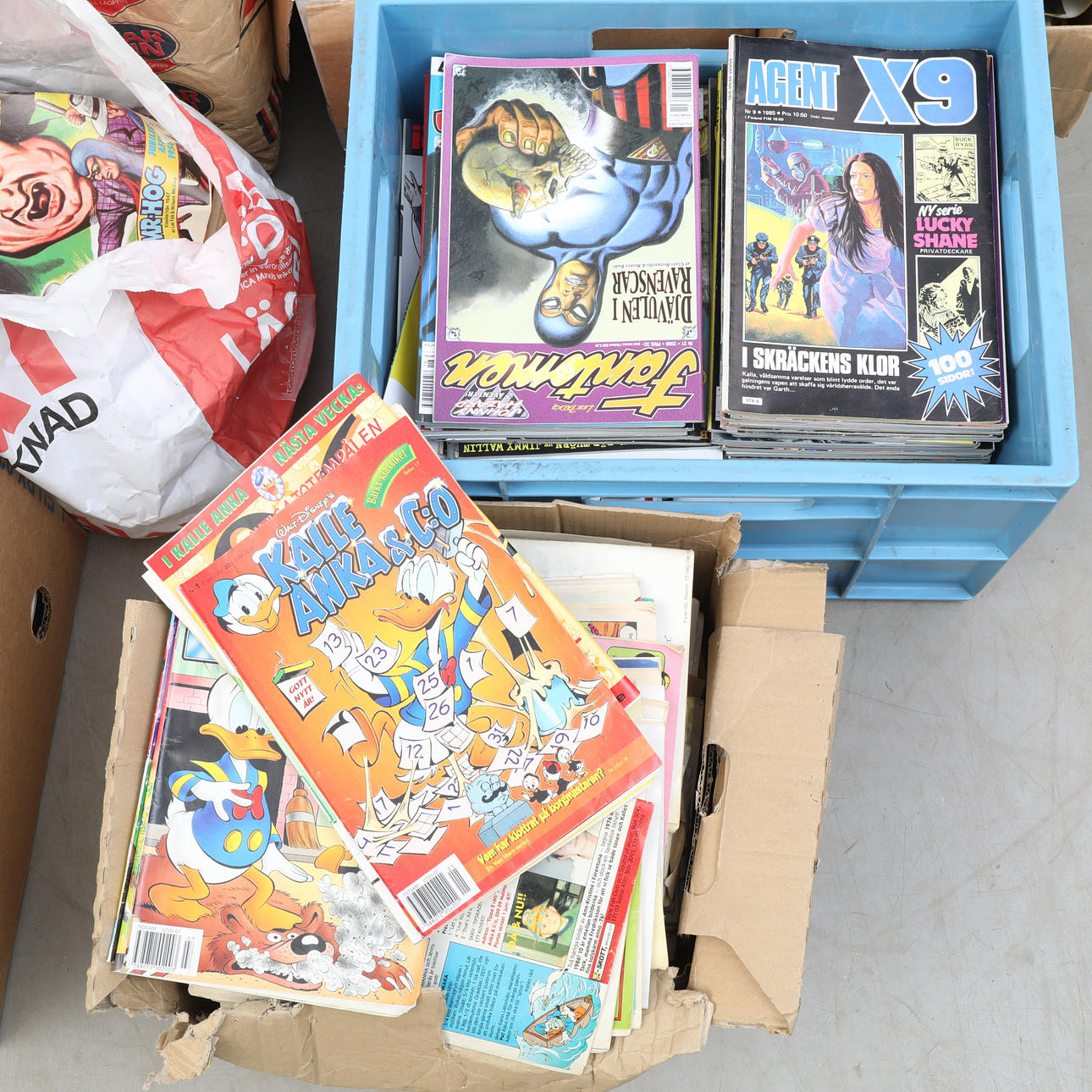 COMIC MAGAZINES, large A Collection. Toys - Comics - Auctionet