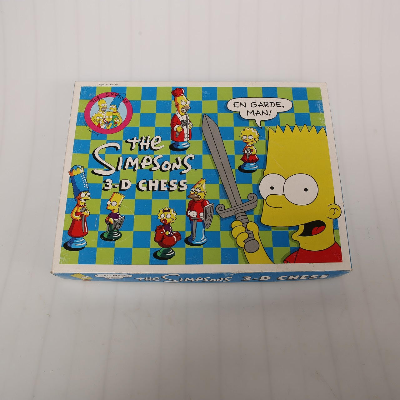 SCHACHSPIEL, 3D, Simpsons komplett in Originalverpackung.