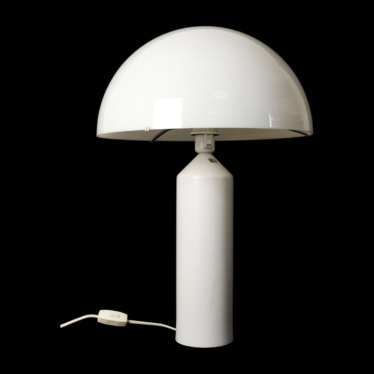TABLE LAMP, plastic and metal, Ikea.