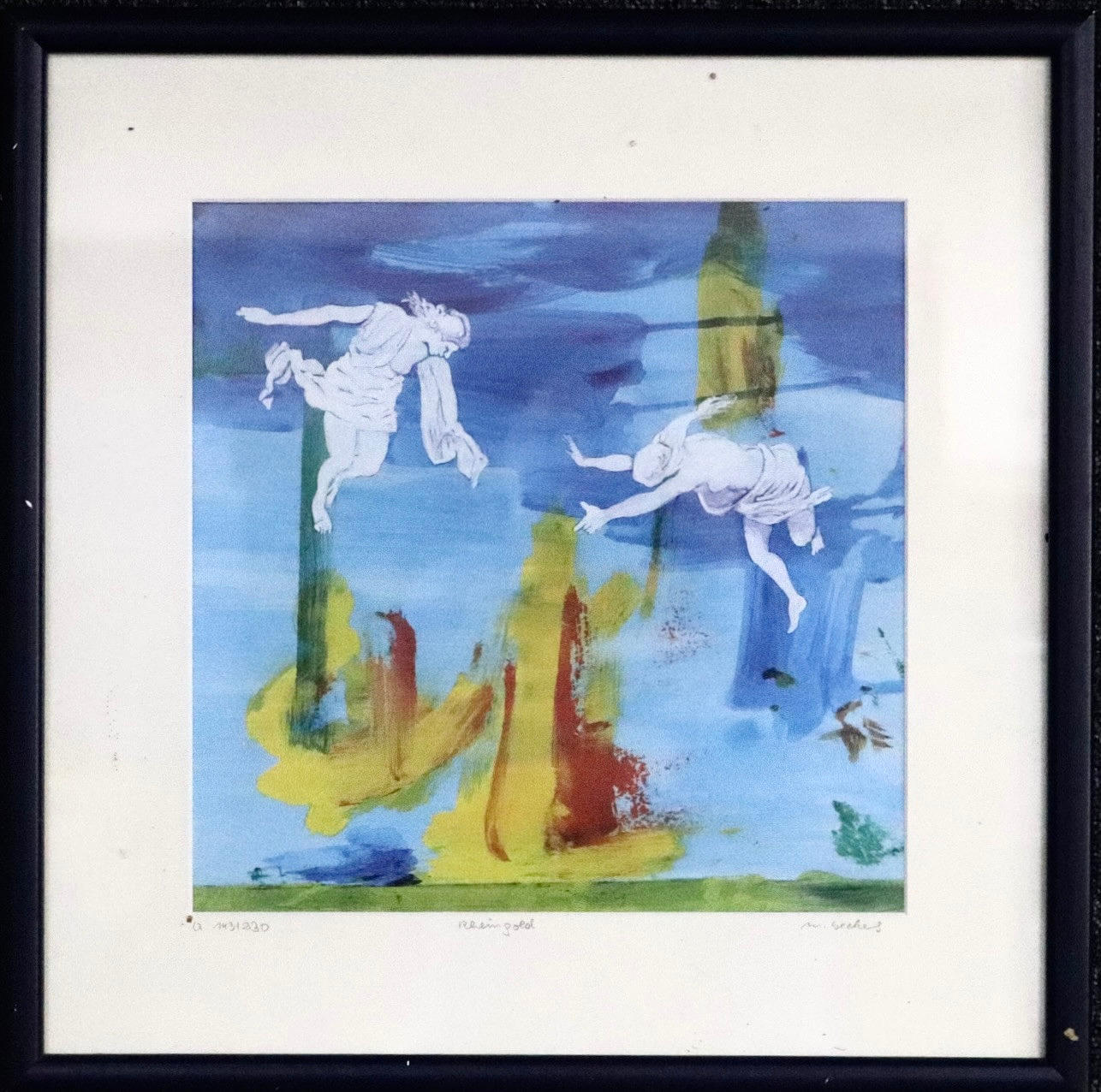 MICHAEL BECKERS. Offset printing.