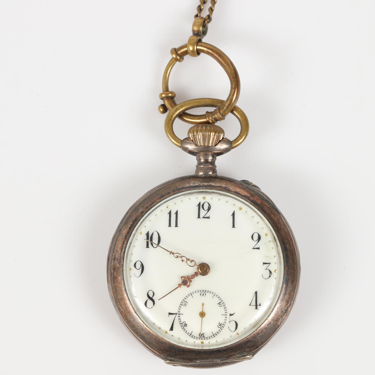 FICKUR, silver, med kedja.