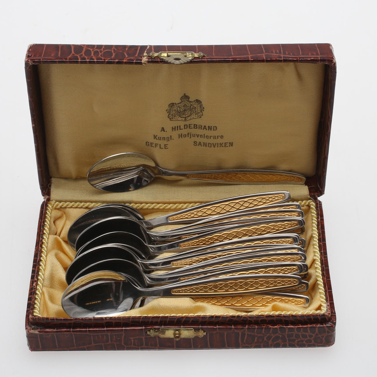 TESKEDAR, 22 st, "Guldi", Nilsjohan, rostfritt stål.