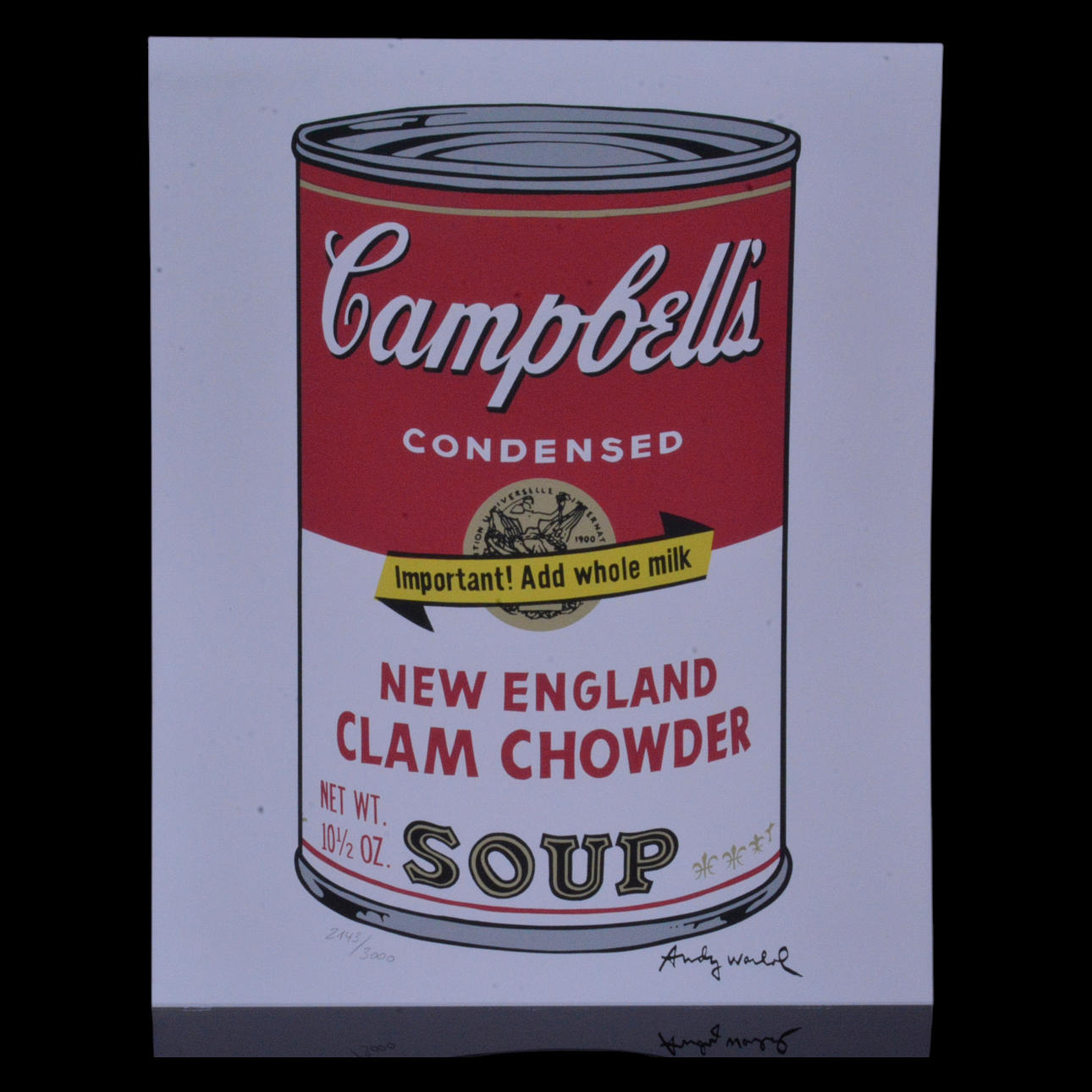 ANDY WARHOL. SEGÚN. Serigrafía a color.