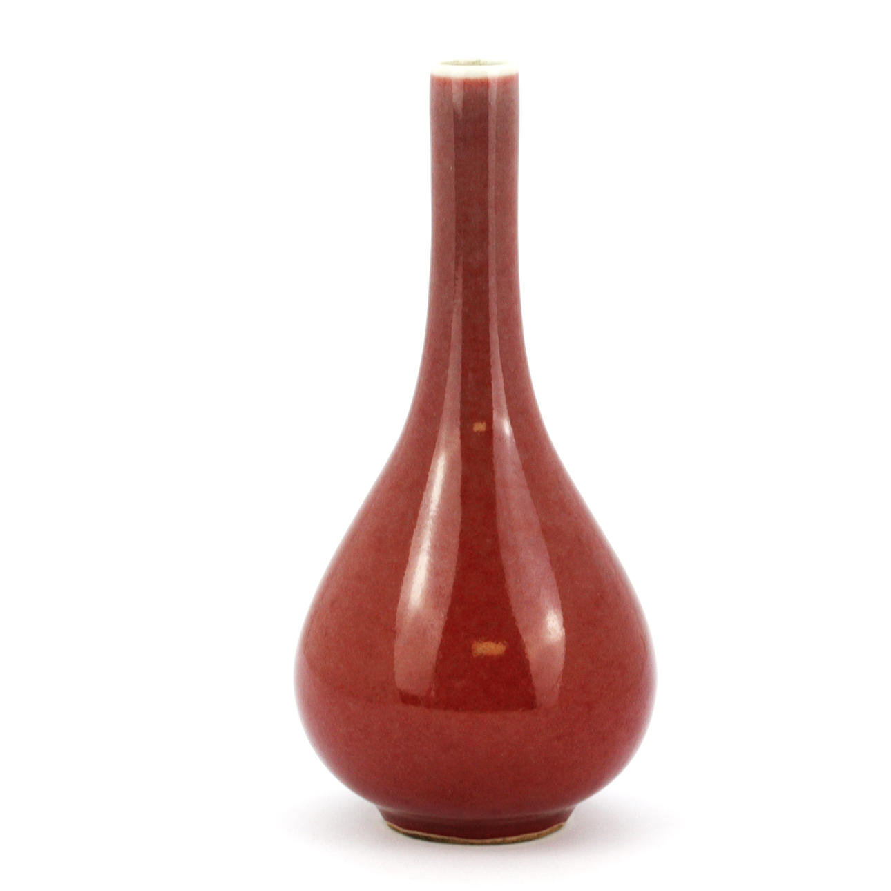 LILLE KINESISK SANG DE BOEUF VASE.