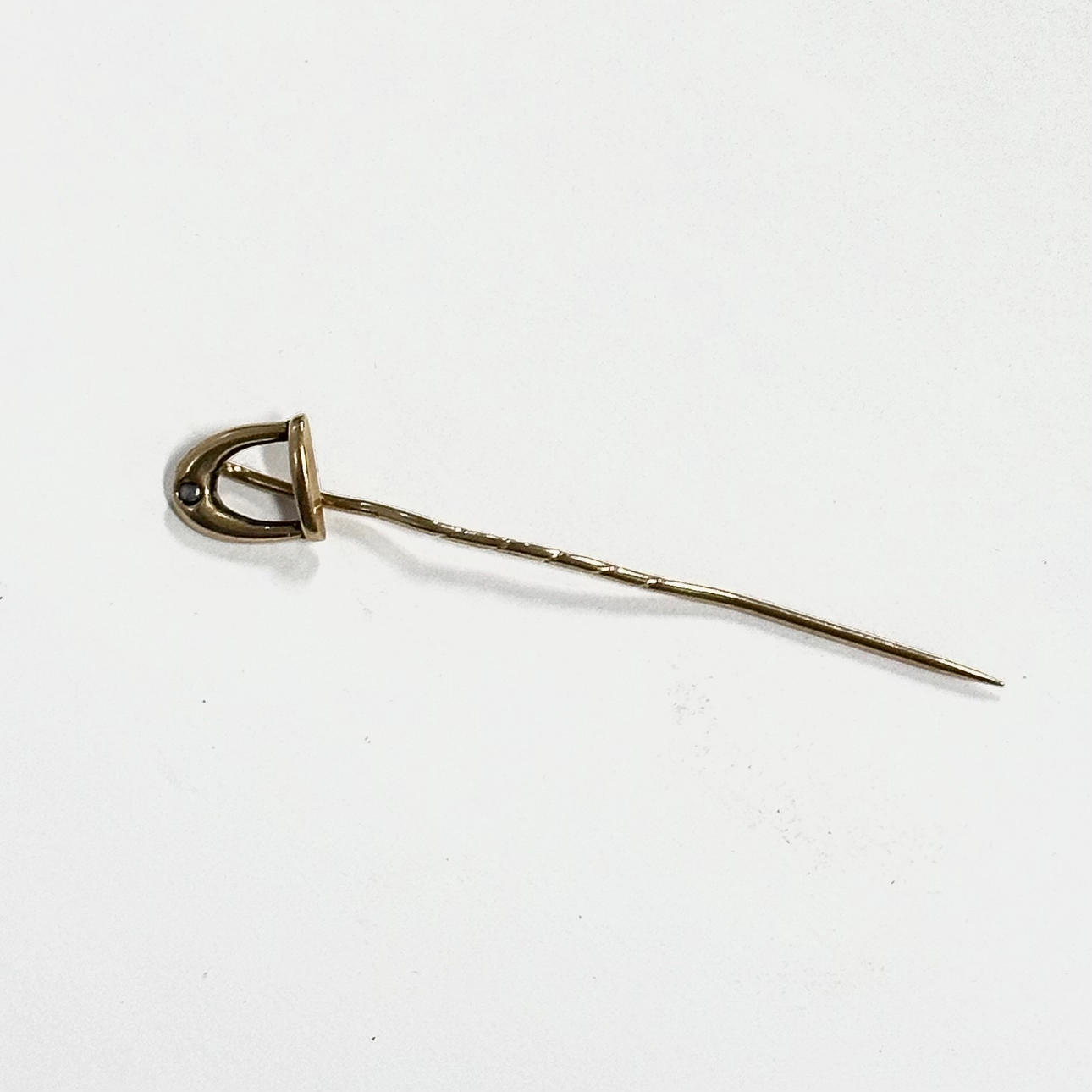 TIE PIN, 18K.