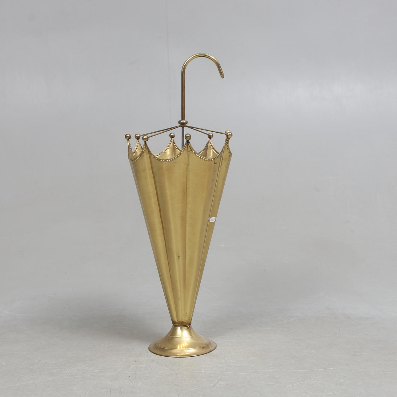 PARAPLYSTÄLL, gulmetall.