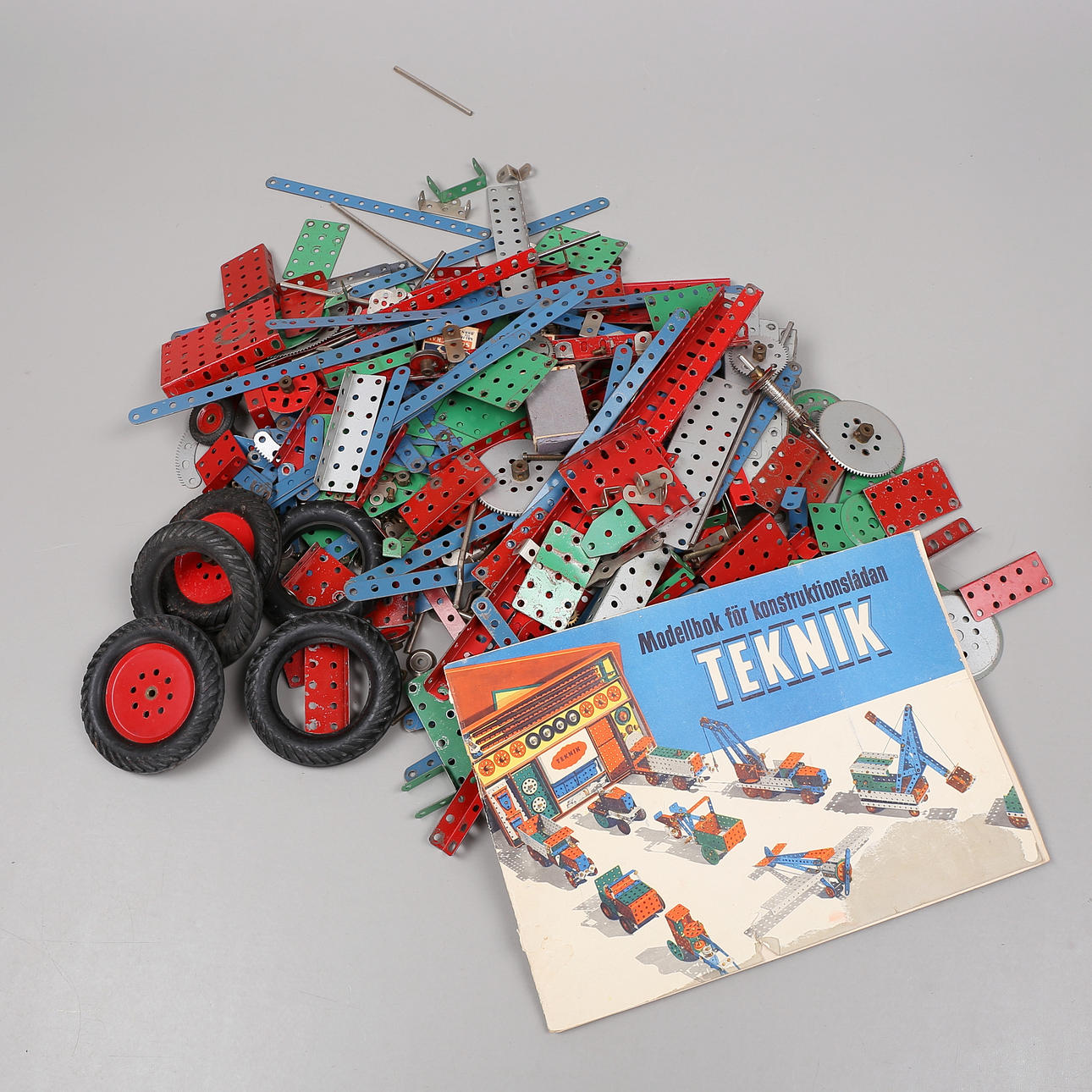 MECCANO, der Baukasten, „Technik“. 1950er.