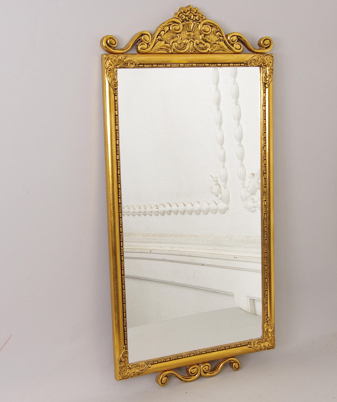 SPEGEL, förgylld, 1900-talets mitt.