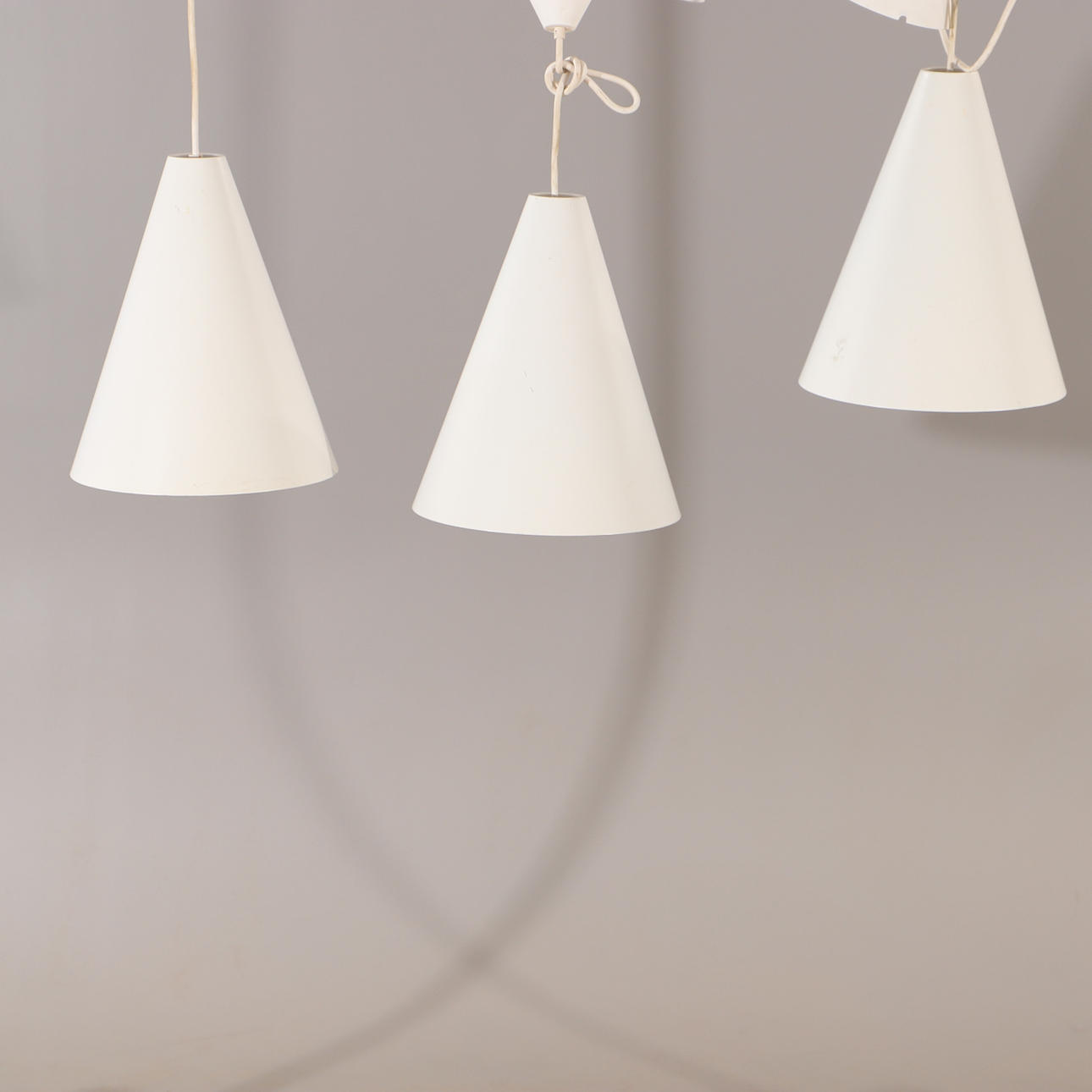 DECKENWAGEN, 3-teilig, "Hotta", Metall weiß lackiert, IKEA.