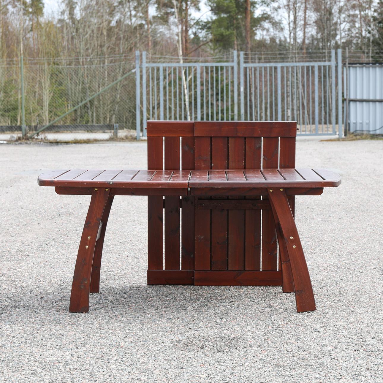 UTEBORD, två iläggsskivor.