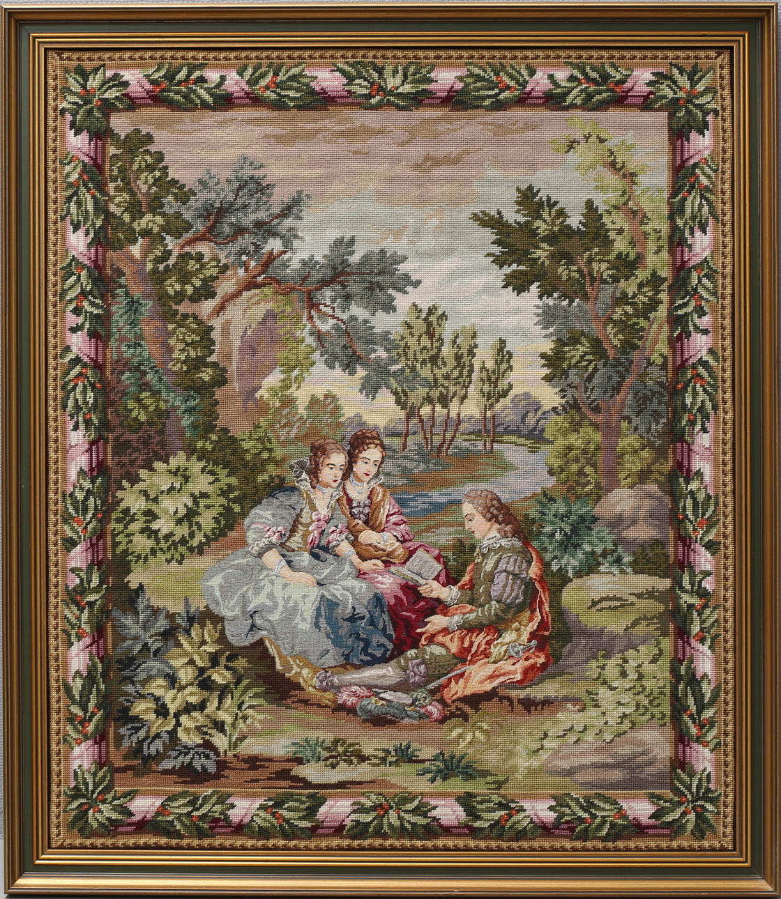 BRODERAD TAVLA, 1900-talets andra hälft.