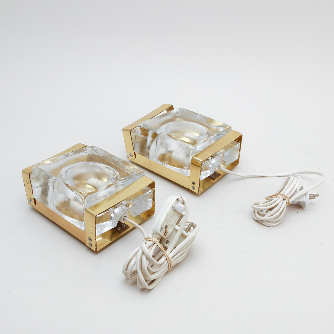 WANDLEUCHTEN "MARITIM", ein Paar, Vitrika.