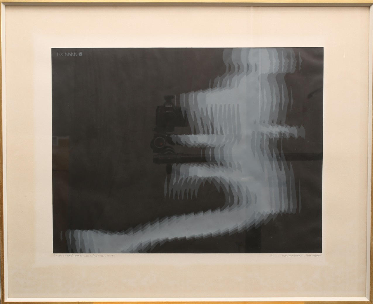 NANNA MELCHIOR. Lithograph, numbered 1/10, signed.