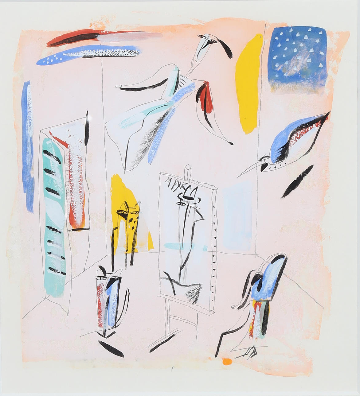 MADELEINE PYK. "Atelieret, Nice".