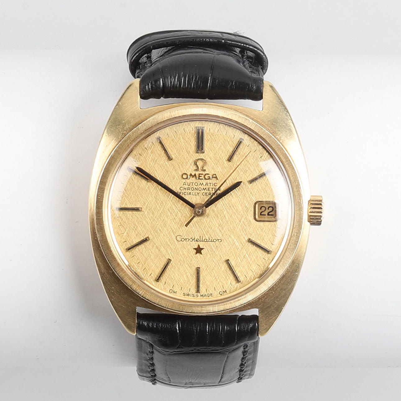 ARMBANDSUR, 18K guld, Omega Constellation, Automatic,1968.