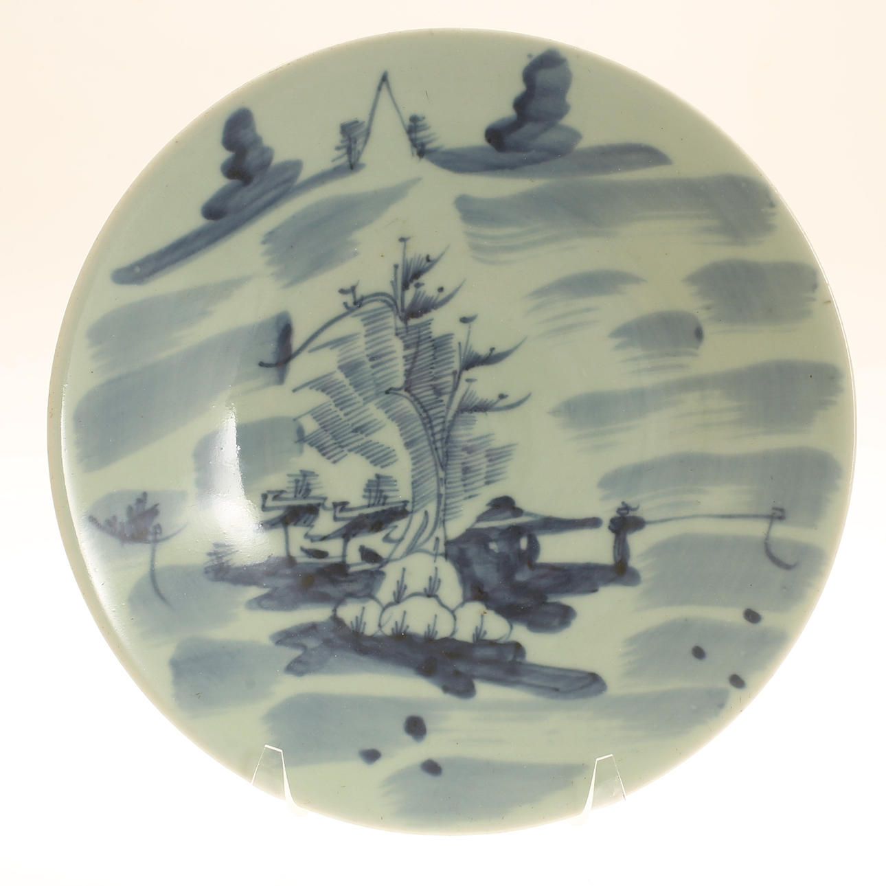DISH, porcelain, China Qing dynasty.