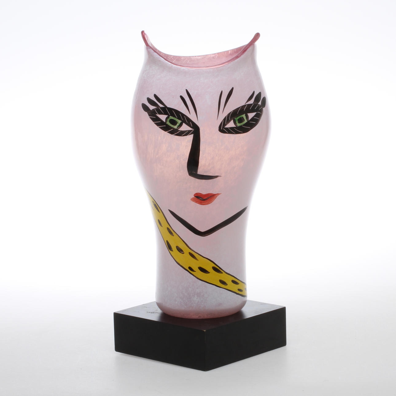 VAS, glas, "Open Minds", Ulrica Hydman-Vallien. Kosta Boda.