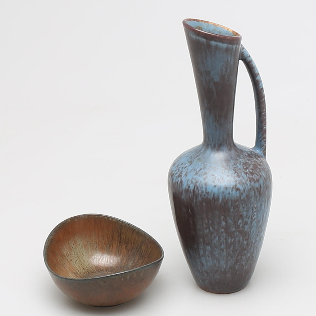 PARTI KERAMIK, 2 delar, Gunnar Nylund, Rörstrand.