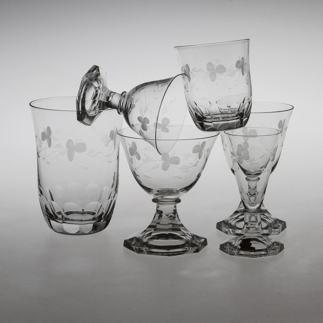 SERVIS, glas, 72 delar, Skruf.