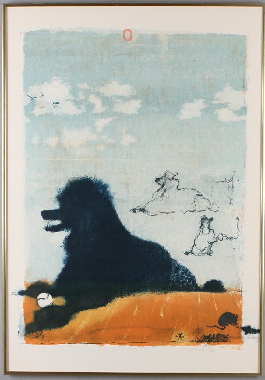 BENGT LANDIN. signerad, daterad 1973 samt numrerad 62/75.