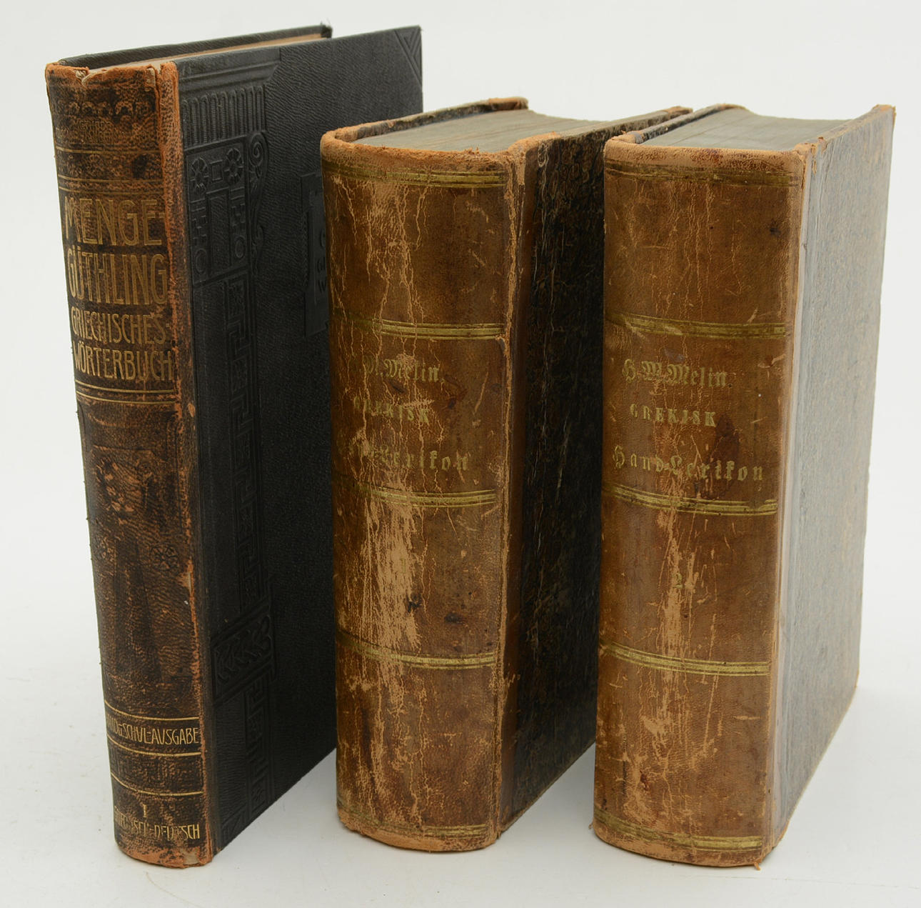 Handbook of the Greek Language I-II & Mengle-Güthling Wörterbuch.