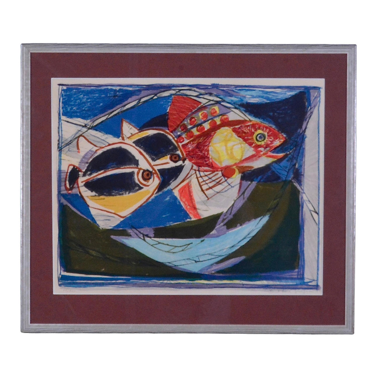 PAUL RENÉ GAUGUIN. Color lithography.