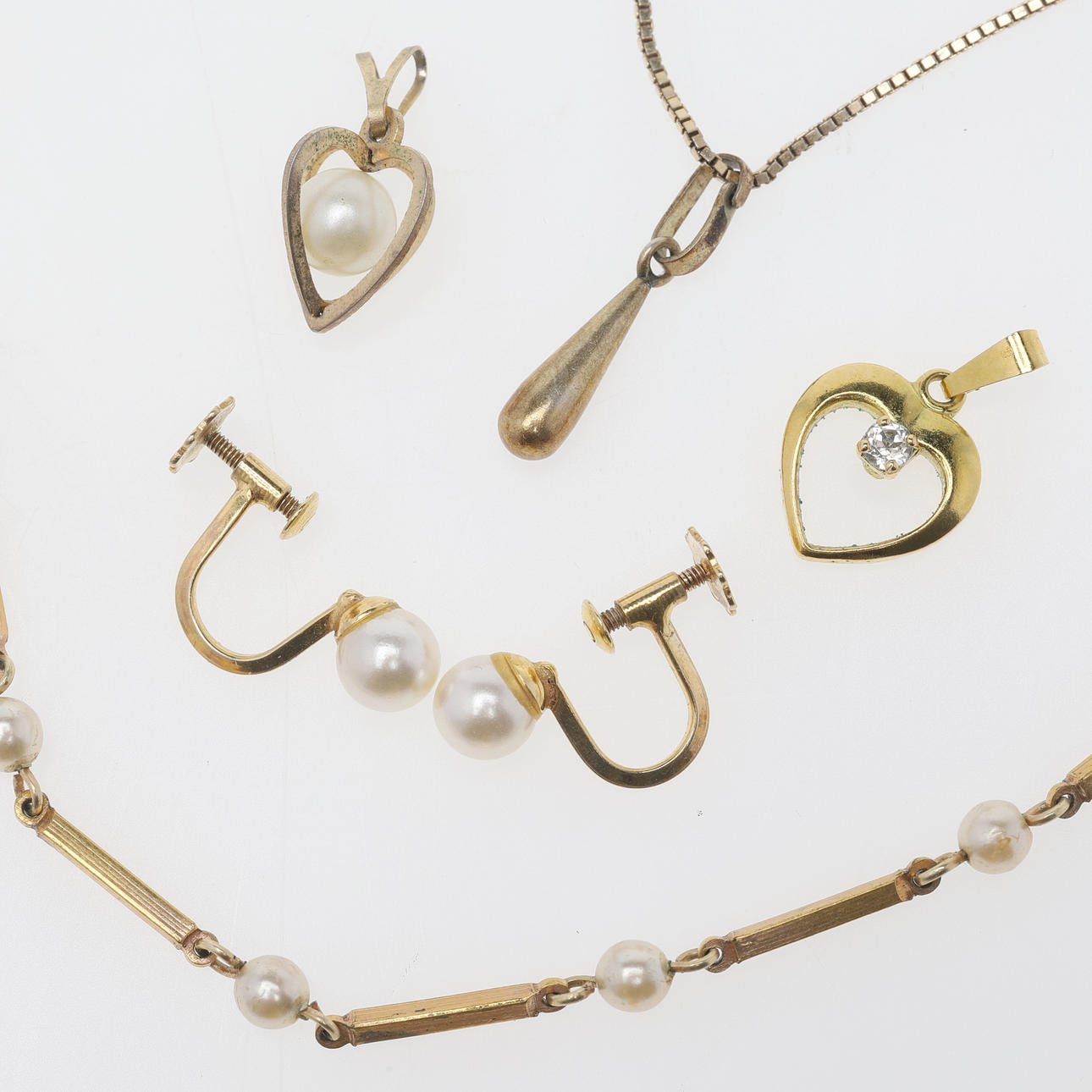 SMYCKEN, 6 st, förgyllt silver.