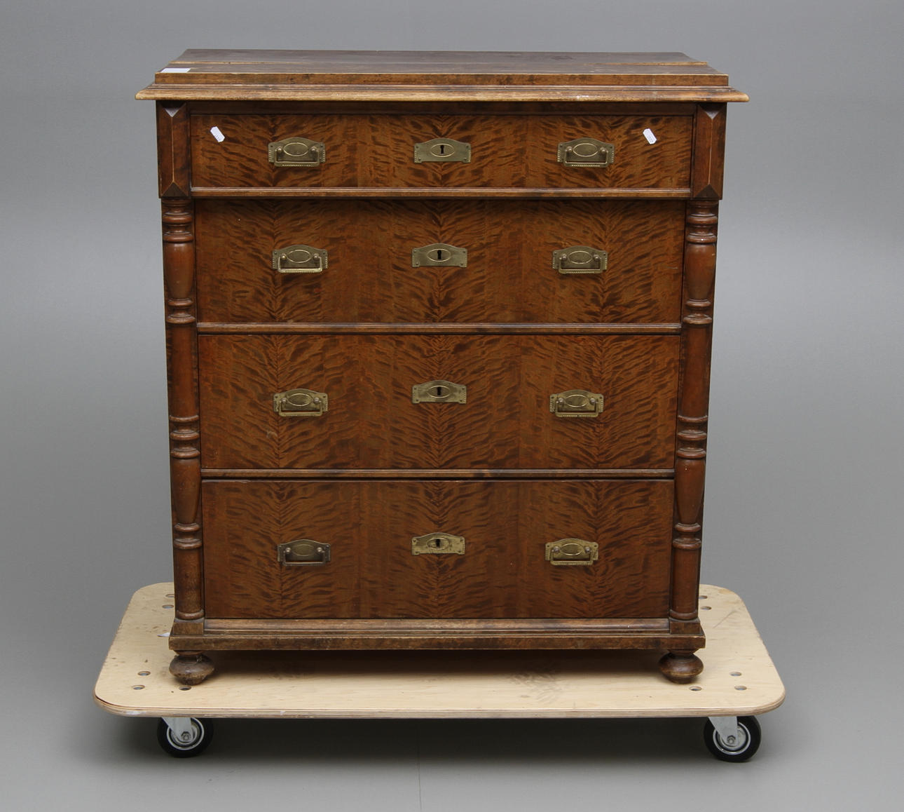 BYRÅ, 4 lådor, 1800 tal.