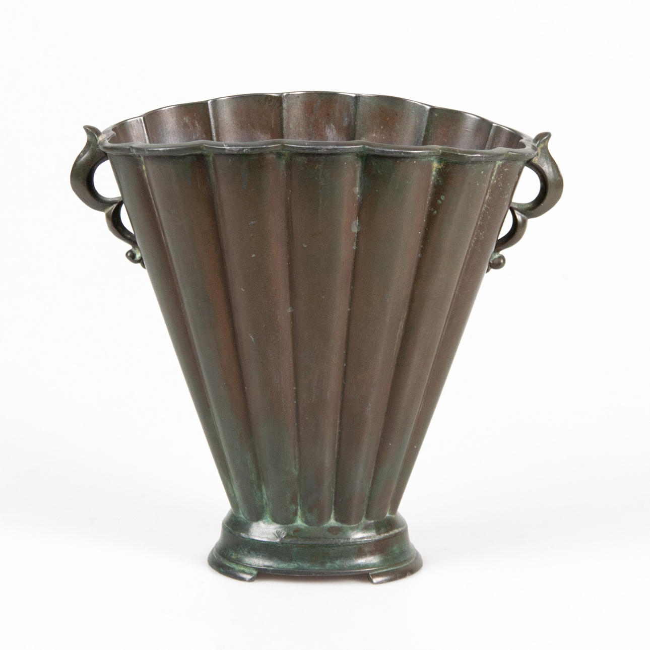 JUST ANDERSEN. VAS, disco metal, Art deco, Just Anderssen, Danmark.