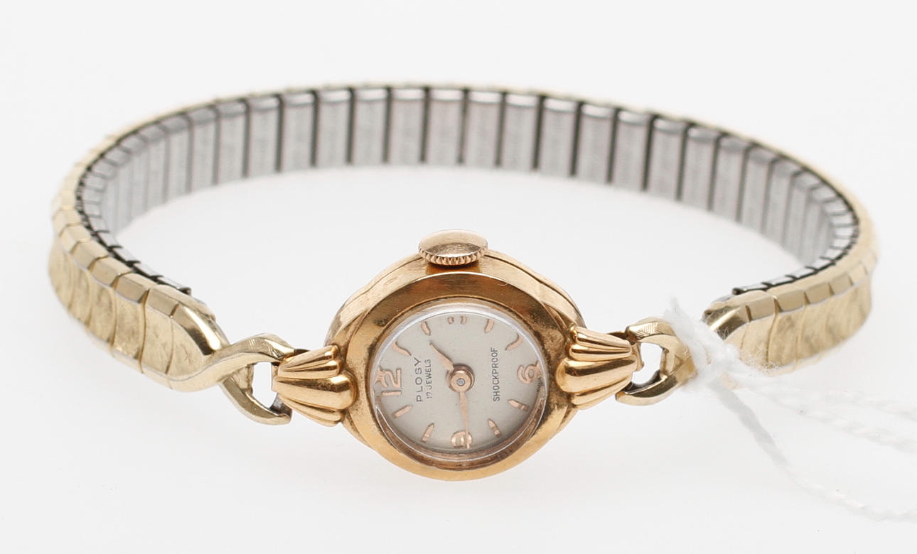 DAMARMBANDSUR, Plosy, 18k guld.