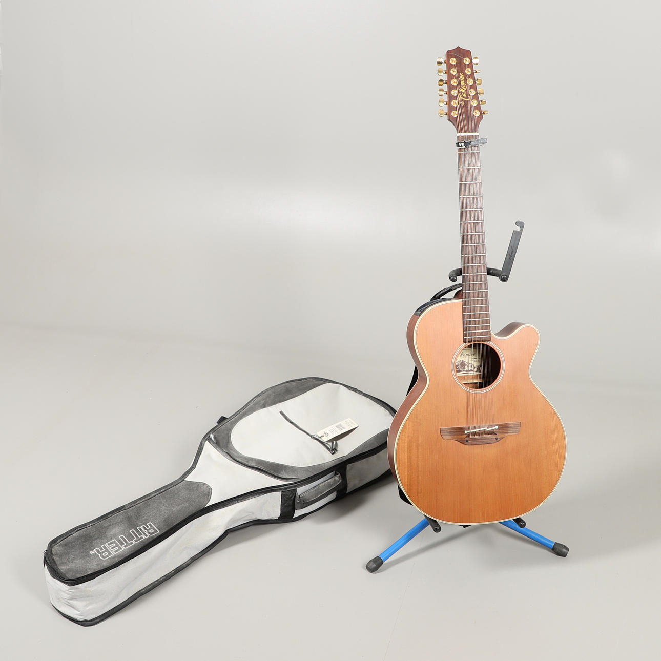 JAPANESE TAKAMINE ACOUSTIC GUITAR - 12 STRING.