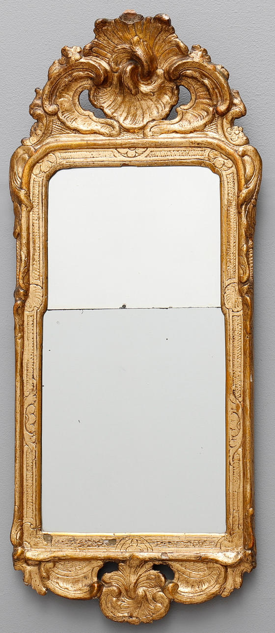 ESPEJO, ROCOCO, FIRMADO SAMUEL BOMANSSON.