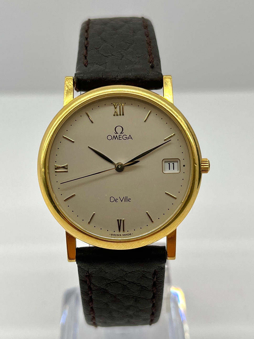 Omega De Ville 18 karat guld.