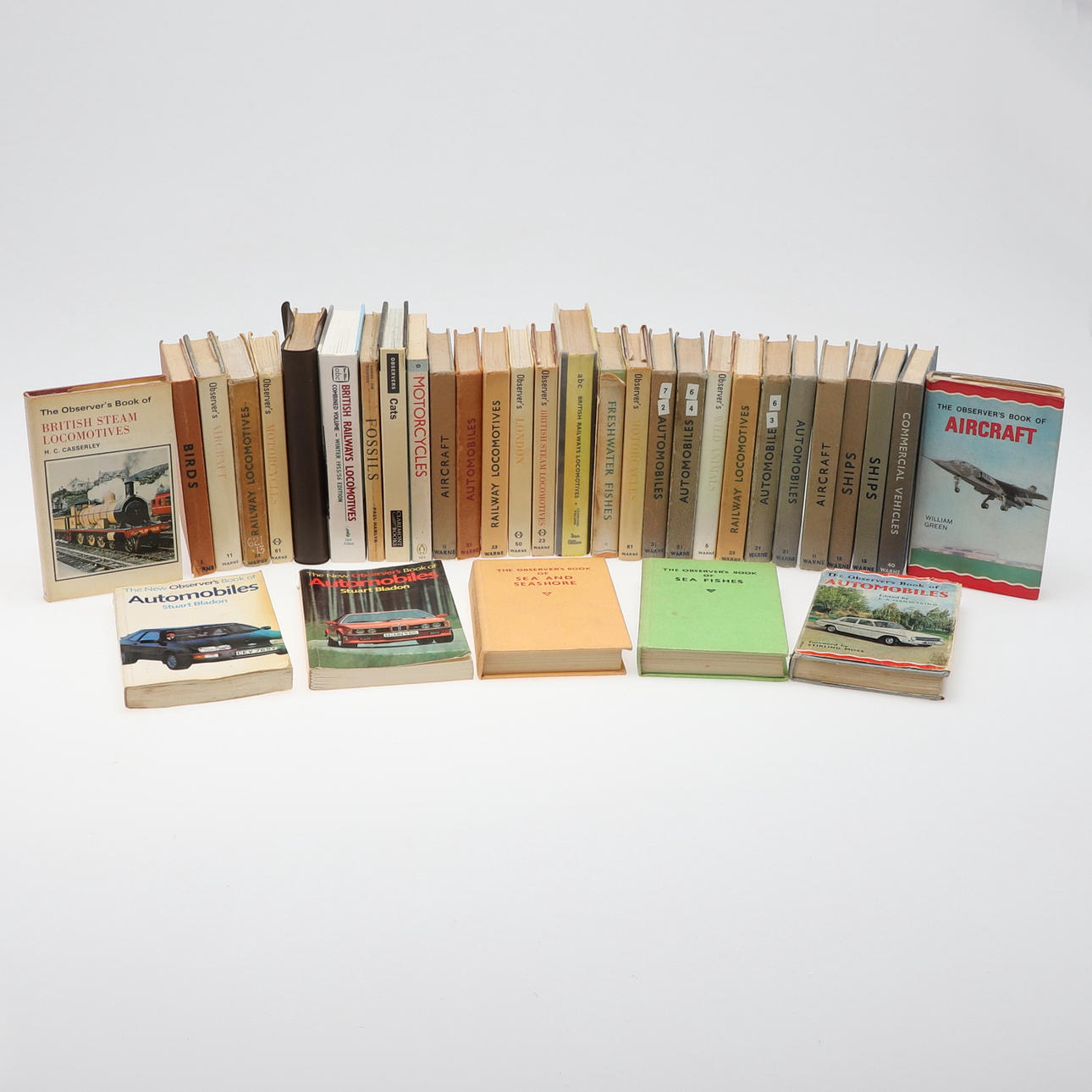 LARGE QTY OF OBSERVER BOOKS.