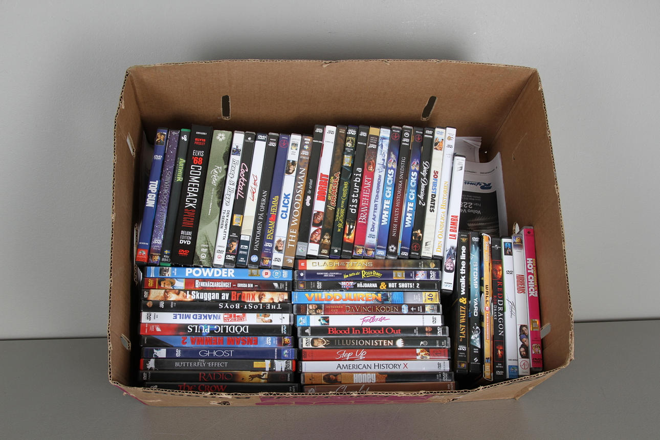 DVD FILMER, ca 58 st.