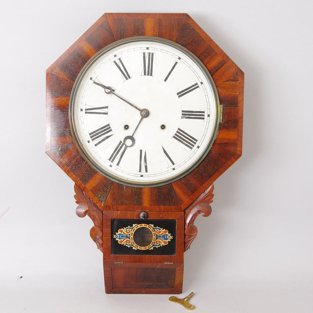 DROPPUR, mahogny, sent 1800-tal.