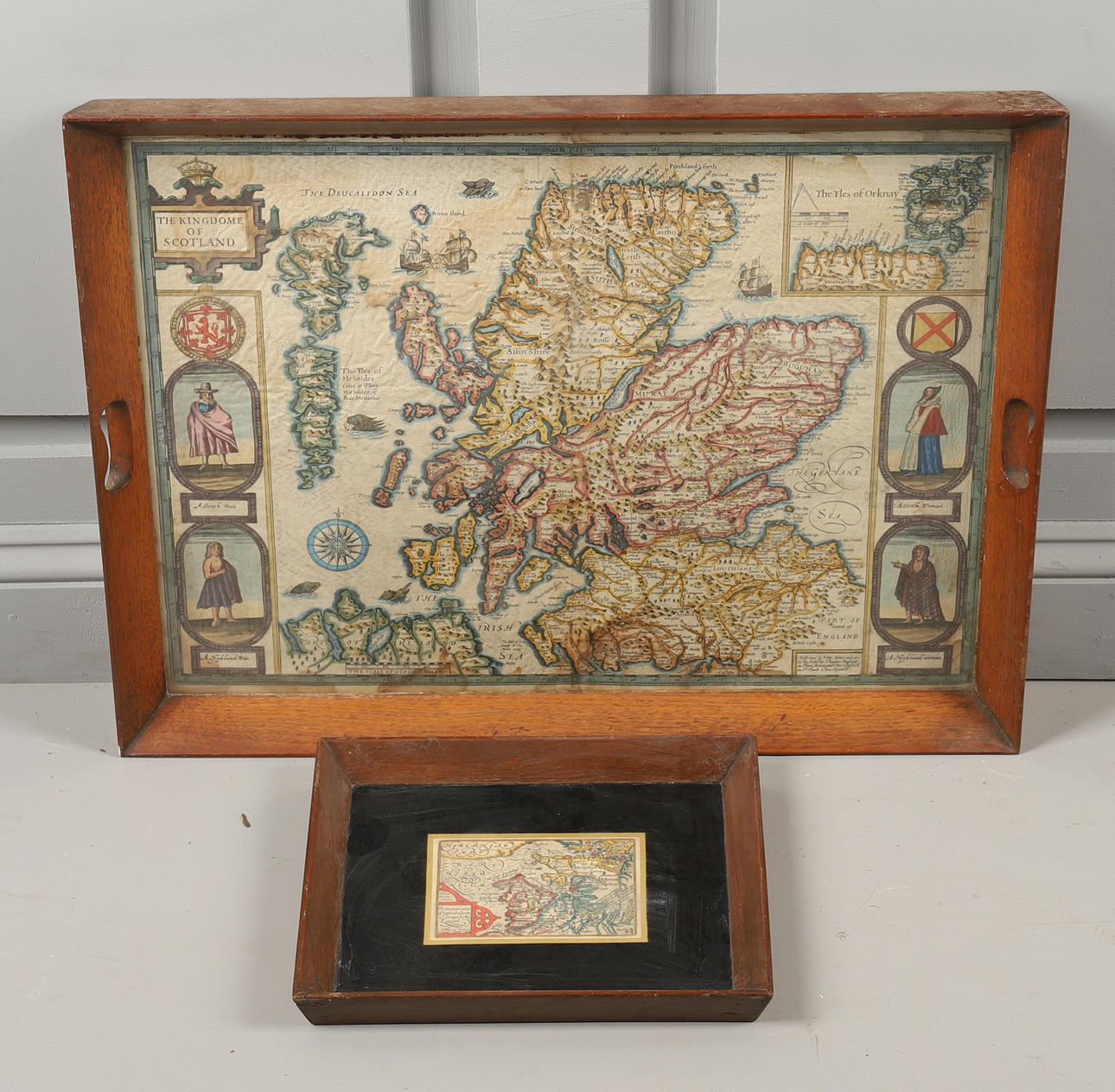 JOHN SPEEDE (1552-1629). SKOTILAN KUNINGASKUNTA.