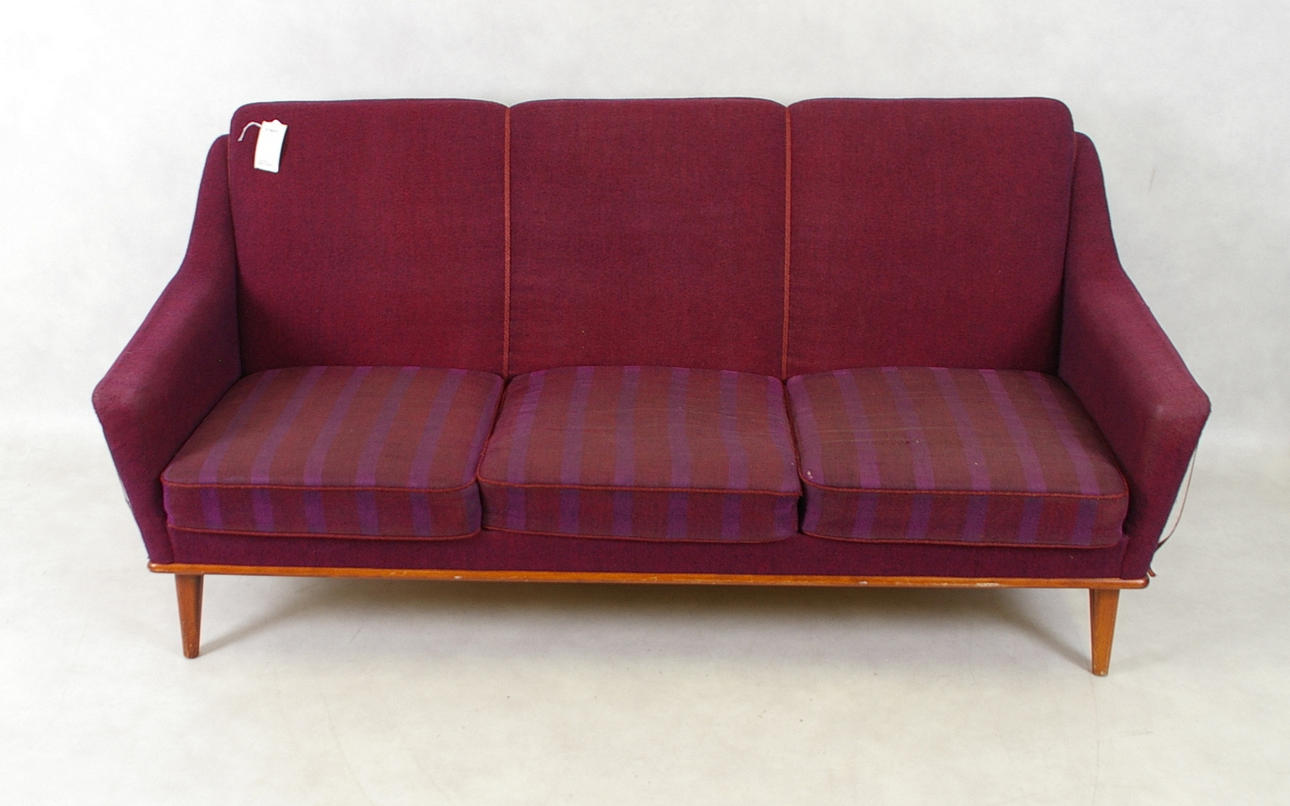 SOFFA, 3-sits, 1950/60-tal.