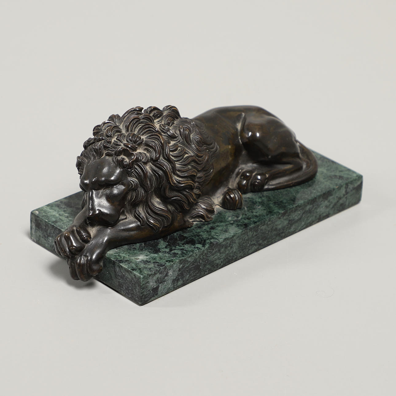 AFTER ANTONIO CANOVA (1757-1822), RECUMBENT LION.