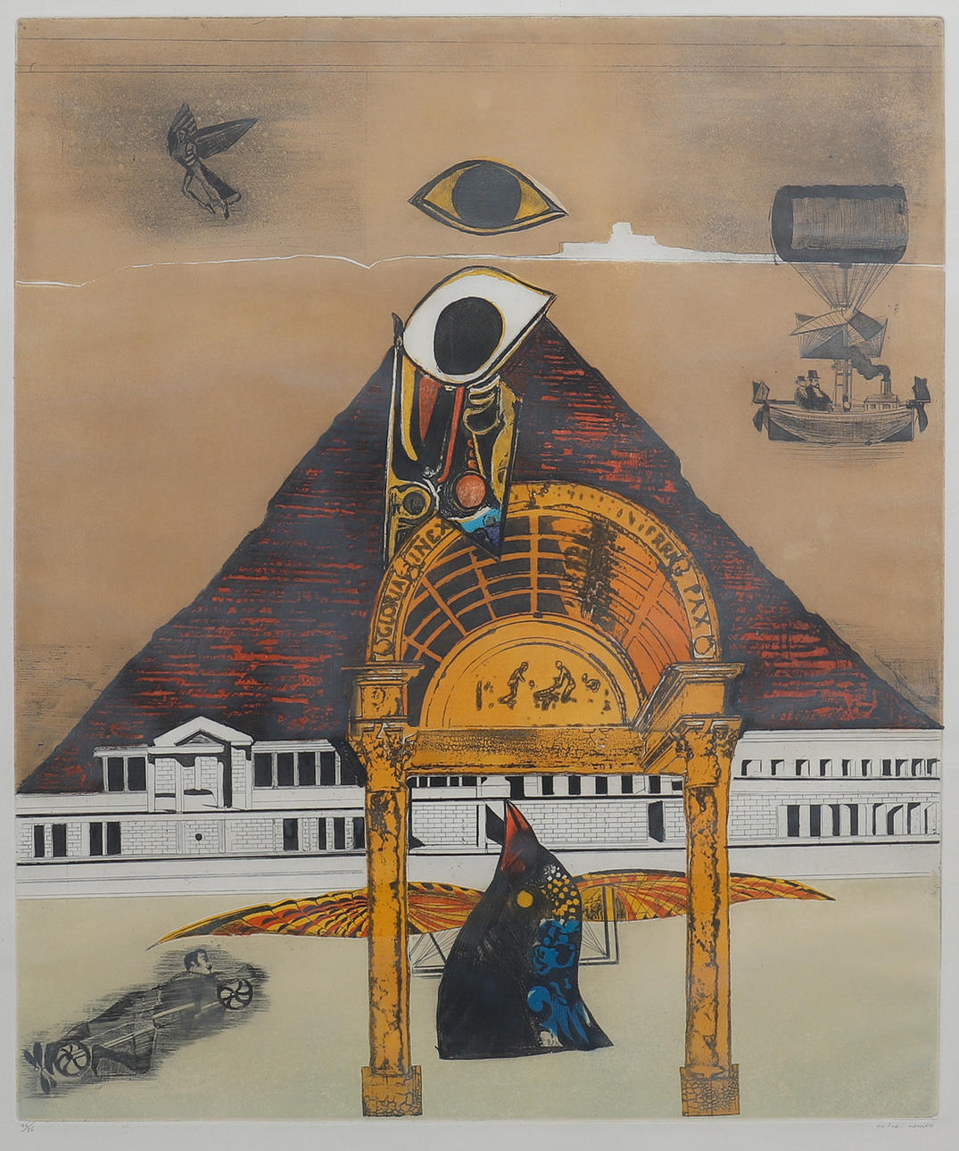 ENDRE NEMES. "PYRAMIDENS ÖGA".