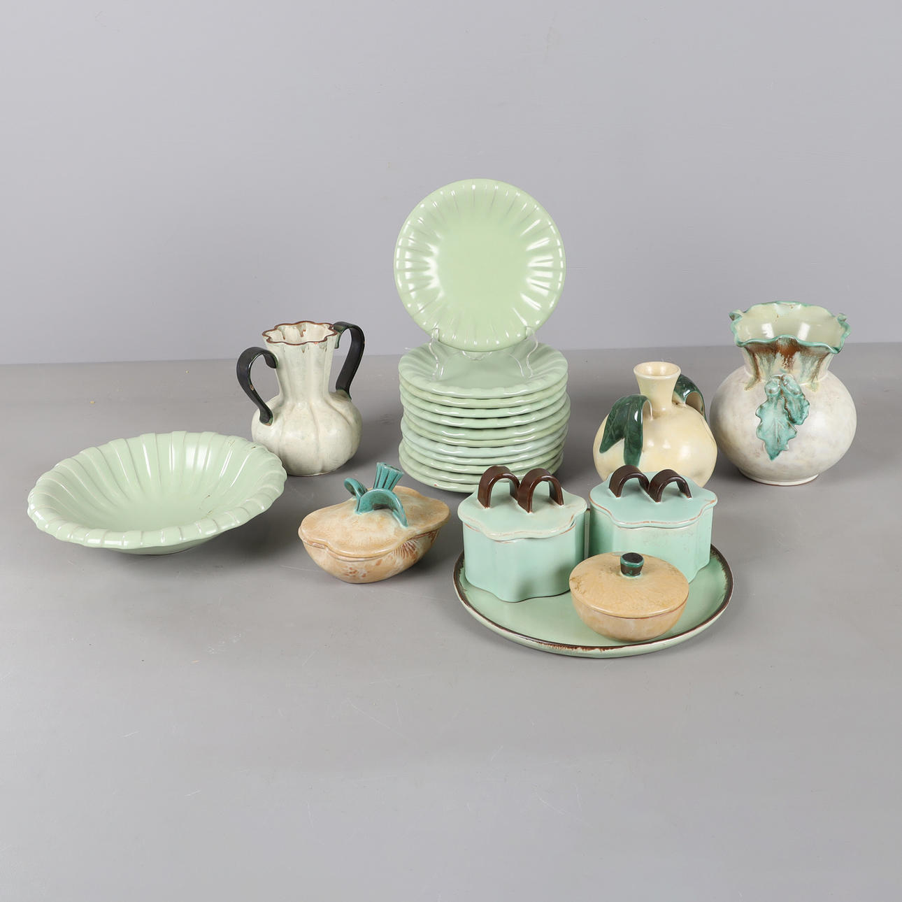 SAMLING KERAMIK, bl. a Vicke Lindstrand Ekeby, 21 dlr.