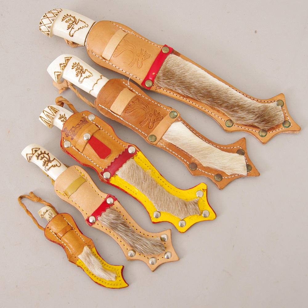 KNIVAR, 5 stycken, samearbete.