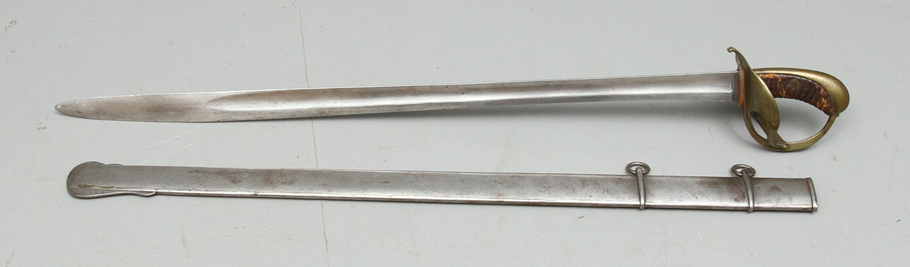 SABEL, M/1842-47 för kavalleriet, Sverige.