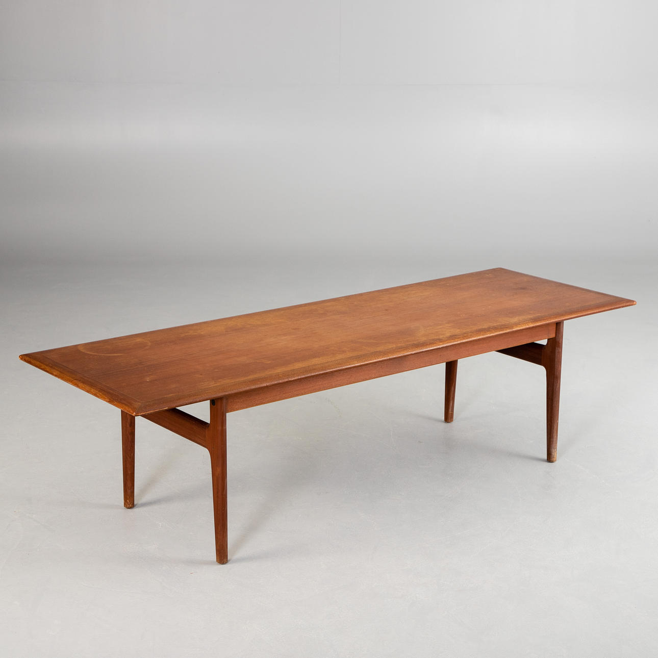 CFC Silkeborg. Teak coffee table. Danish mid-century design.